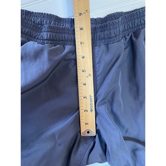 Vintage Y2K Nike Athletic Department Cropped Track Pants Pockets Women's Medium - Picture 6 of 9